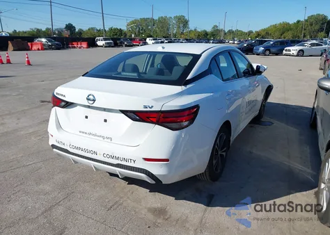 2022 Nissan Sentra Sv Xtronic Cvt z USA, uszkodzony, nr VIN 3N1AB8CV6NY249925